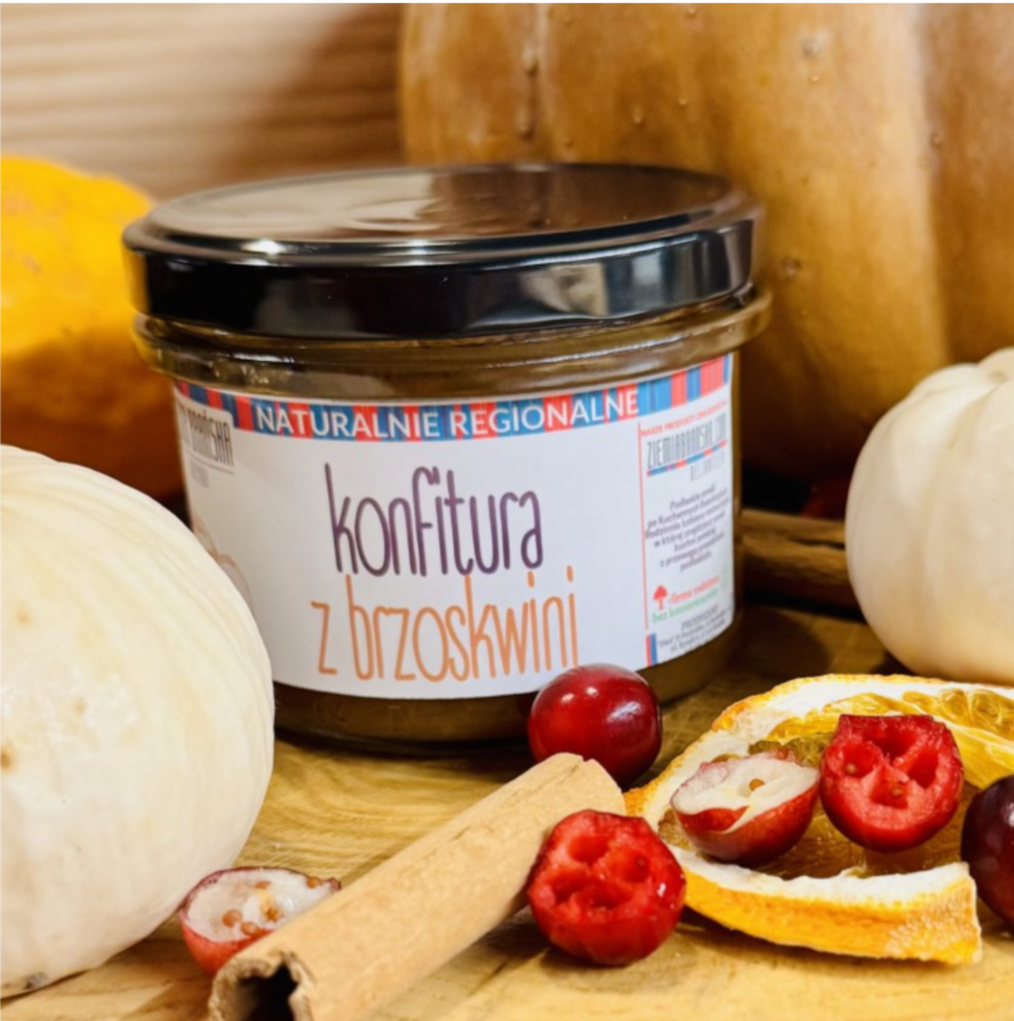 Konfitura z brzoskwini